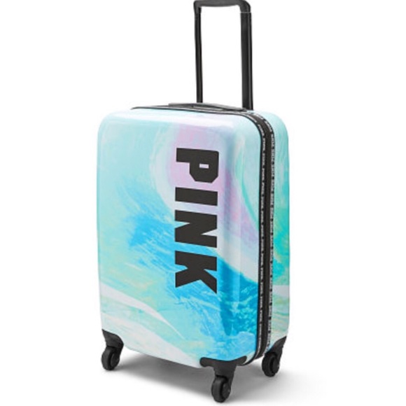 victoria secret pink carry on luggage